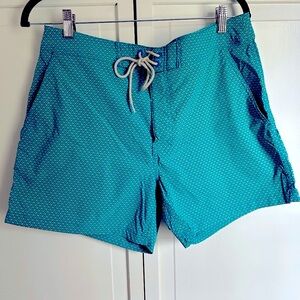 J.CREW MEN'S SWIM BREAKER BOARD SHORT WITH ECONYL NYLON